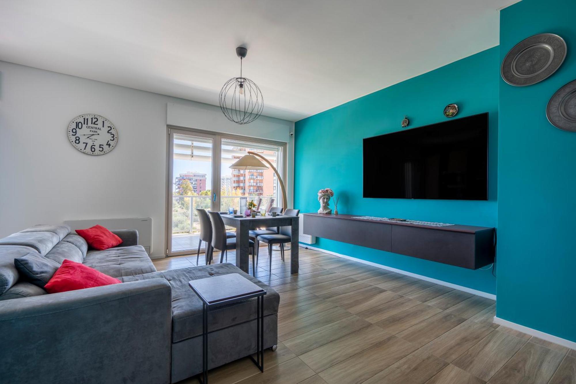 Kind Park - Sleek Apartment With Terrace & Parking Bari Buitenkant foto